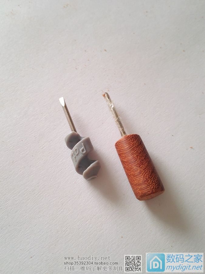 加工个瑞士军刀上的眼镜改锥,大家看看效果怎样,内有自制的小电钻和电磨。 加工个瑞士军刀上的眼镜改锥,大家看看效果怎样,内有自制的小电