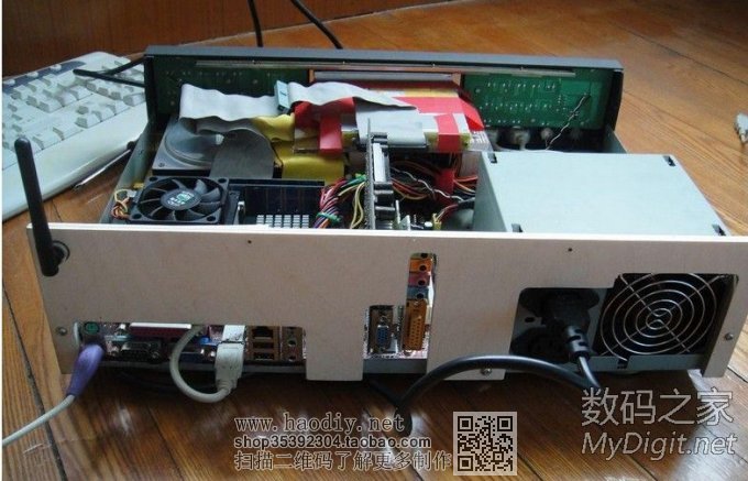 VCD改装电脑主机 VCD改装电脑主机