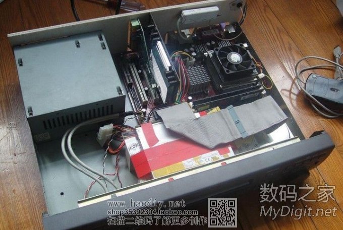 VCD改装电脑主机 VCD改装电脑主机