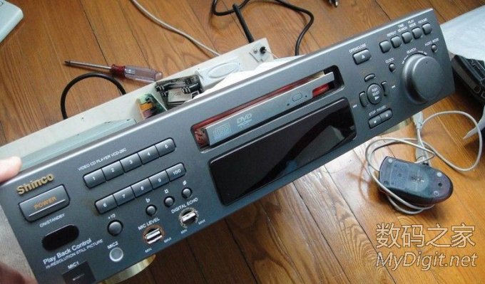 VCD改装电脑主机 VCD改装电脑主机