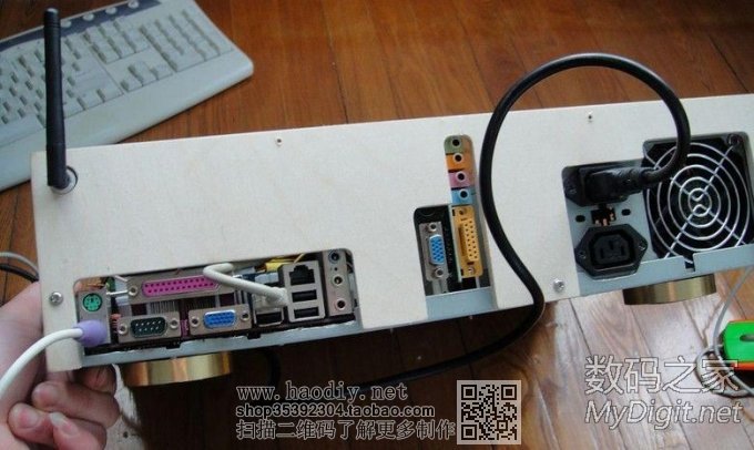 VCD改装电脑主机 VCD改装电脑主机