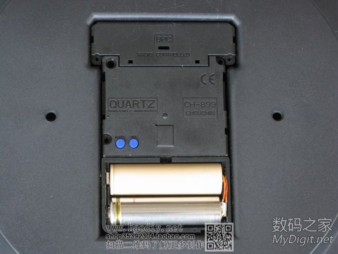 以环保的名义—— 完美改造电波钟为锂电供电 以环保的名义—— 完美改造电波钟为锂电供电