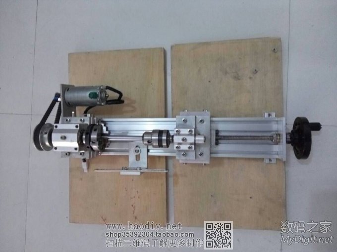 微型桌面木工车床 小卡盘