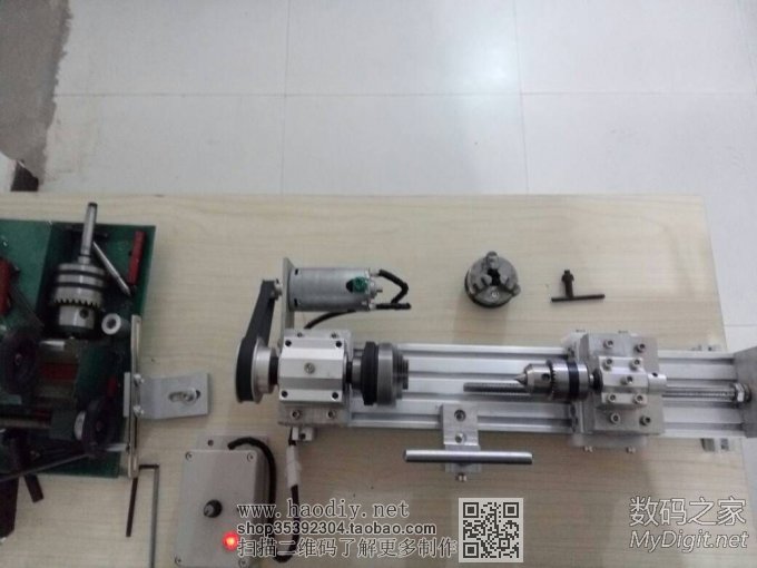 微型桌面木工车床 小卡盘 微型桌面木工车床 小卡盘