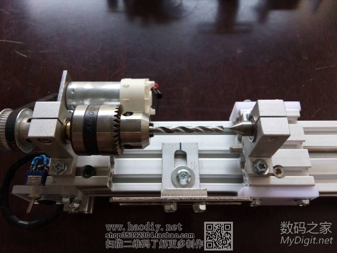 微型桌面木工车床 小卡盘