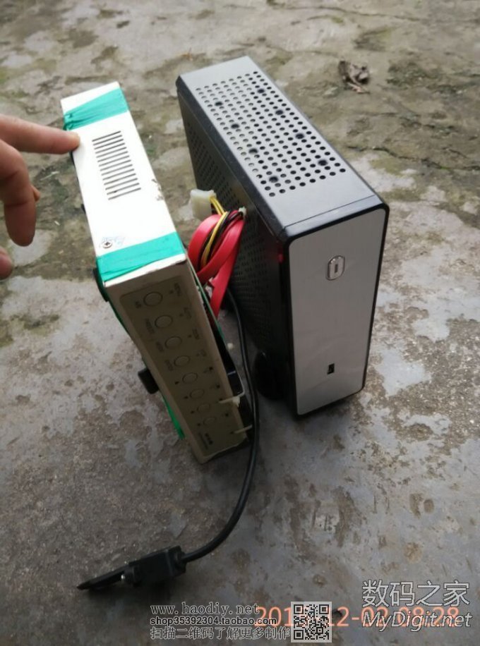 请输入描述 DIY车载电脑,更换主机机箱,多图