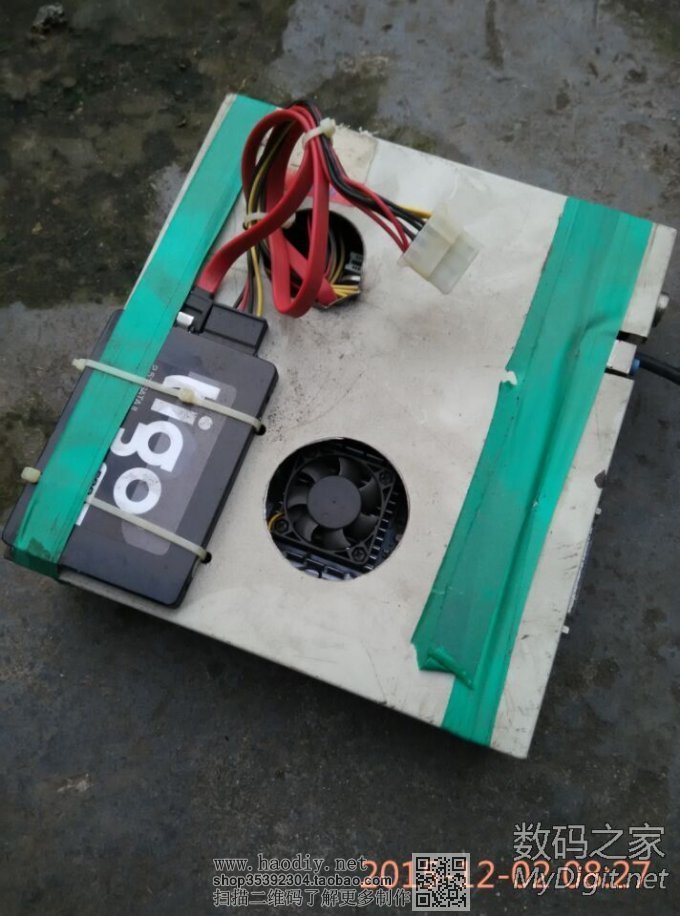 请输入描述 DIY车载电脑,更换主机机箱,多图