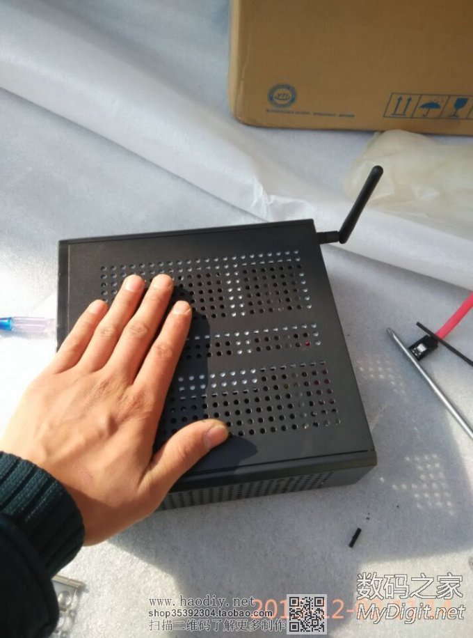 DIY车载电脑,更换主机机箱,多图