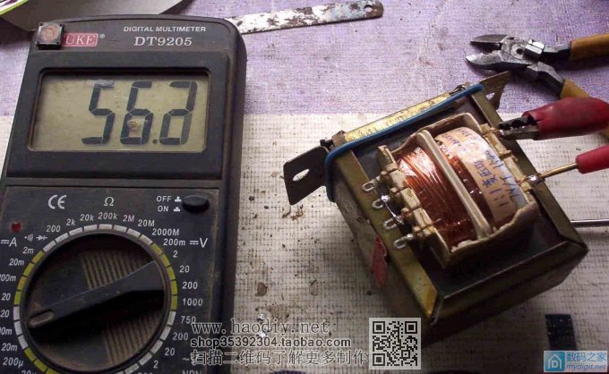 自制的一个30W左右的隔离变压器 自制的一个30W左右的隔离变压器