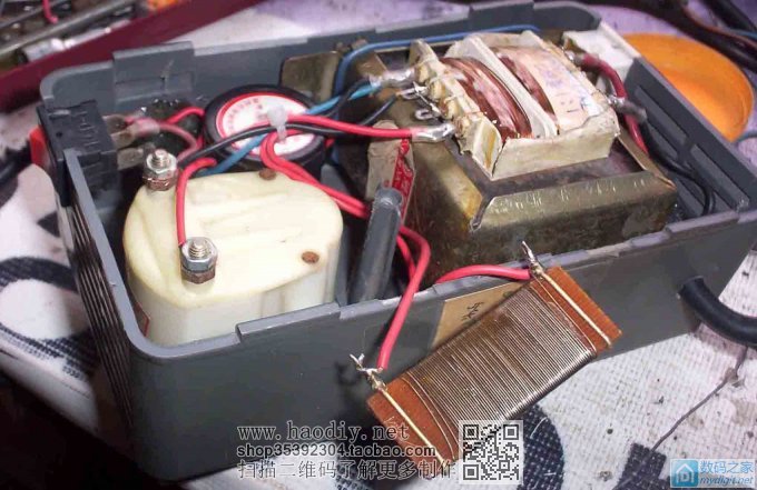 自制的一个30W左右的隔离变压器