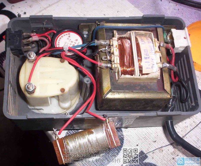 自制的一个30W左右的隔离变压器