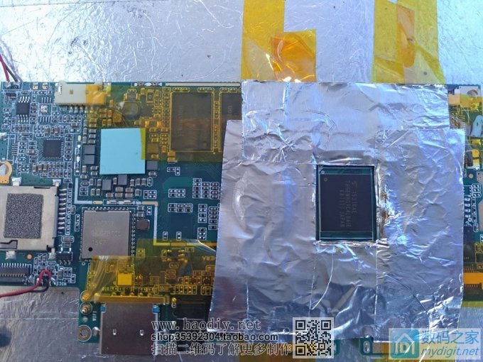 给平板电脑换64G闪存,装系统。 给平板电脑换64G闪存,装系统。