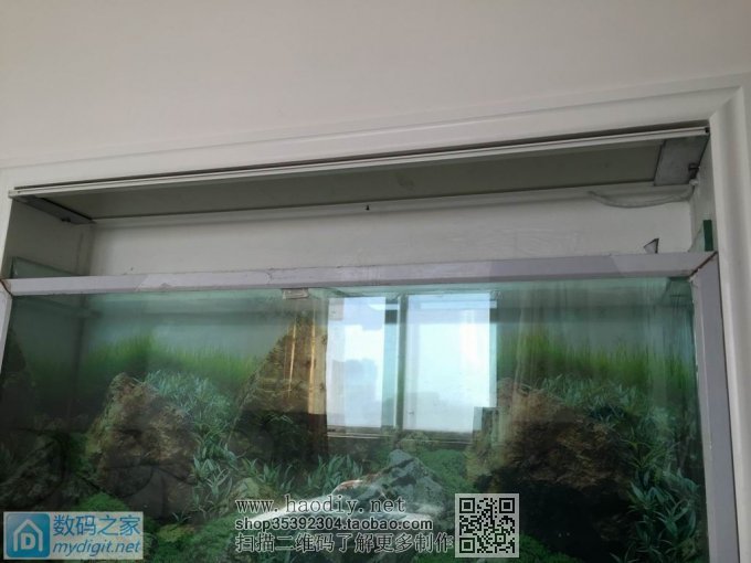 亲手DIY个不占地方的鱼缸,