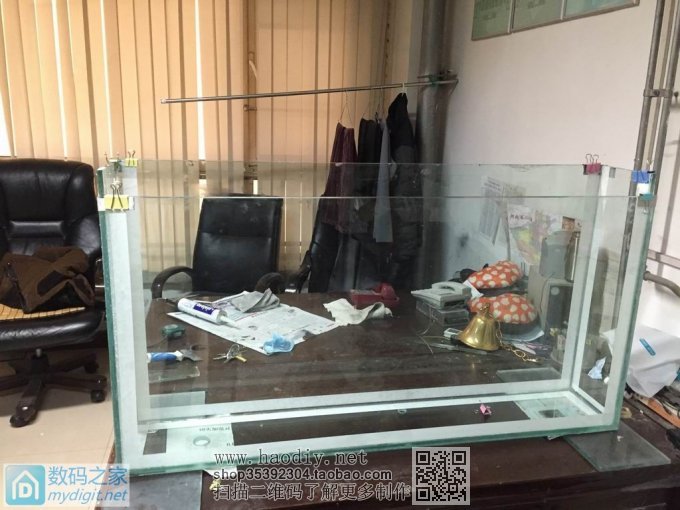 亲手DIY个不占地方的鱼缸, 亲手DIY个不占地方的鱼缸,