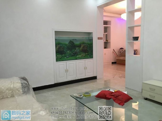 亲手DIY个不占地方的鱼缸,