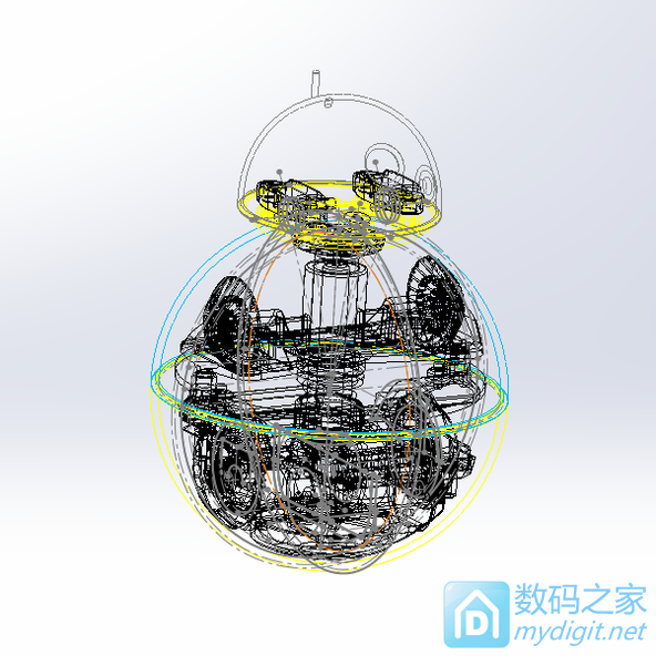 (基础拆解)2017年首发,DIY星战BB-8机器人 (基础拆解)2017年首发,DIY星战BB-8机器人