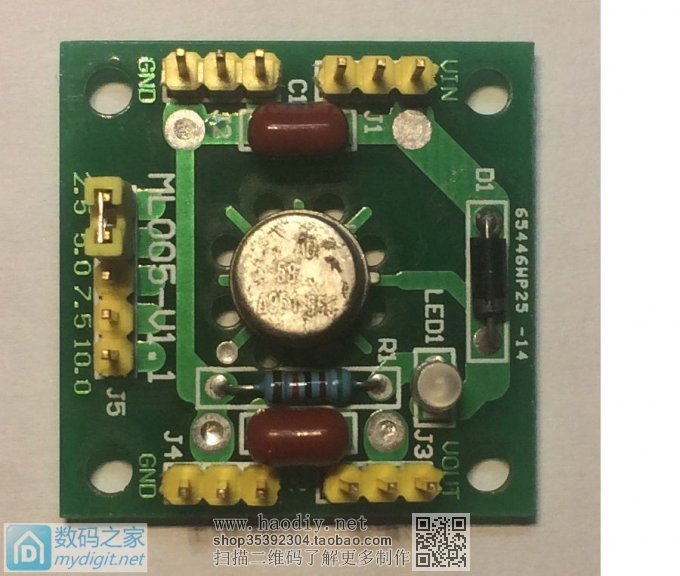 DIY精密电压基准合子(另有精密小台钻。。。) DIY精密电压基准合子(另有精密小台钻。。。)