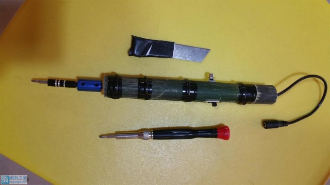 自制竹子电动螺丝刀,一节锂电池,算微型吗?第一次做,手工粗糙,见笑了,大神勿喷 自制竹子电动螺丝刀,一节锂电池,算微型吗?第一次做,手工粗糙