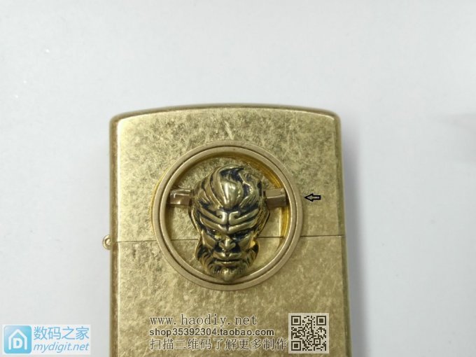 神秘礼物..抽烟男人的标配....diy一个创意型佐罗打火机!!