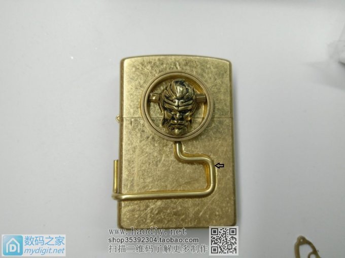 神秘礼物..抽烟男人的标配....diy一个创意型佐罗打火机!!