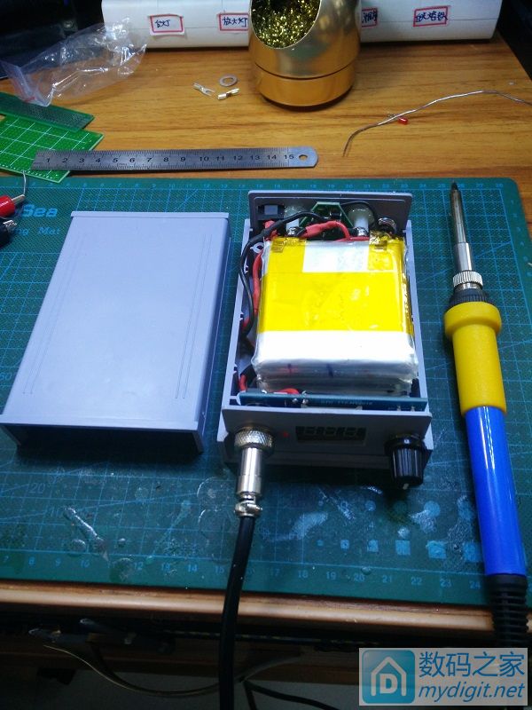 『二师兄出品』“废物利用”制作12V锂电便携白光烙铁 『二师兄出品』“废物利用”制作12V锂电便携白光烙铁