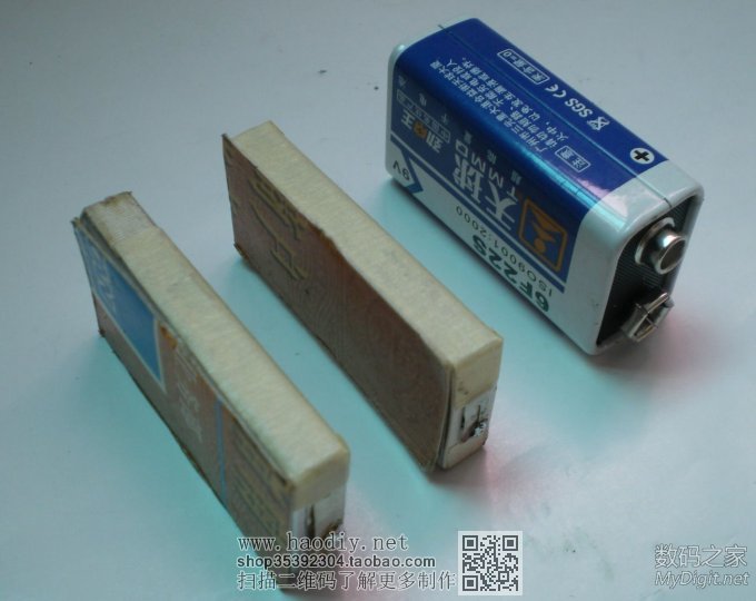 原创设计&制作~用双锂平衡串充改造万用表9V供电的全过程