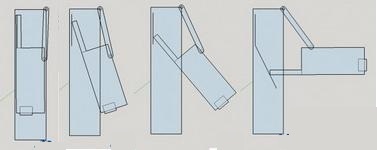 让客厅更整洁,自己设计制作的投影机电动吊架