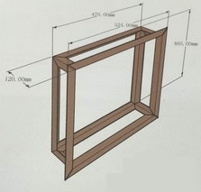 让客厅更整洁,自己设计制作的投影机电动吊架