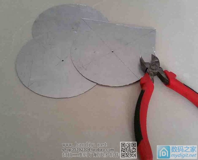 DIY圆片八木WIFI天线效果杠杠的 DIY圆片八木WIFI天线效果杠杠的