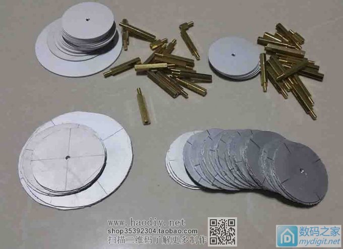 DIY圆片八木WIFI天线效果杠杠的 DIY圆片八木WIFI天线效果杠杠的