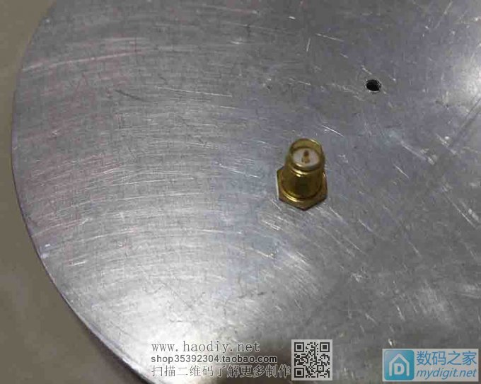 DIY圆片八木WIFI天线效果杠杠的