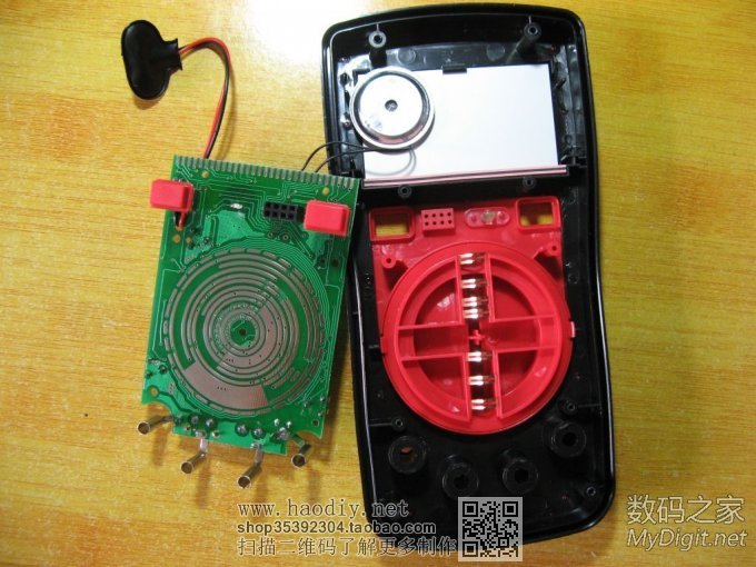 结婚或本命年专用万用表改造:低纹波9V升压板+锂电&镍氢供电+升