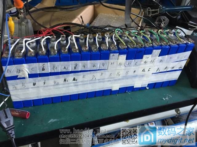 换来铁锂电池20接24A 这下搞大了 一不小心D了一辆电动车