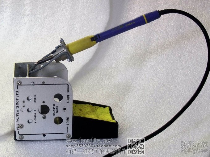 穷人的DIY---土炮版焊台、吸锡器、电镊子 三合一 拆焊工具组合 穷人的DIY---土炮版焊台、吸锡器、电镊子 三合一 拆焊工具组合