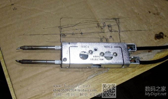 穷人的DIY---土炮版焊台、吸锡器、电镊子 三合一 拆焊工具组合 穷人的DIY---土炮版焊台、吸锡器、电镊子 三合一 拆焊工具组合