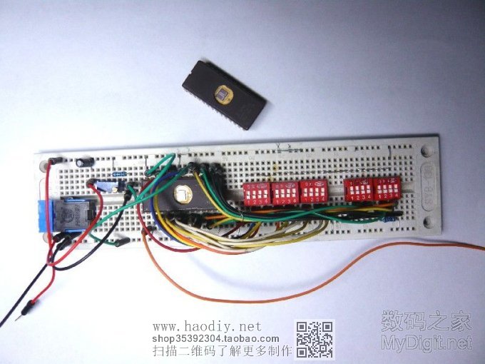 【超级复古DIY】intel 4004最小系统 【超级复古DIY】intel 4004最小系统