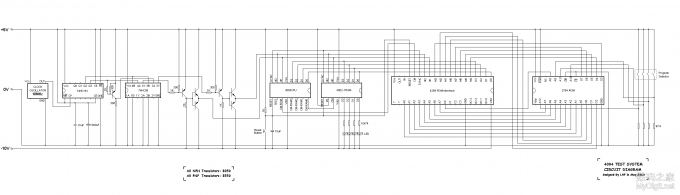 intel 4004-circuit电路图(点击放大) 【超级复古DIY】intel 4004最小系统