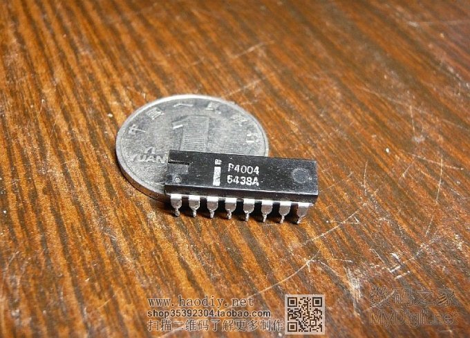 【超级复古DIY】intel 4004最小系统 【超级复古DIY】intel 4004最小系统