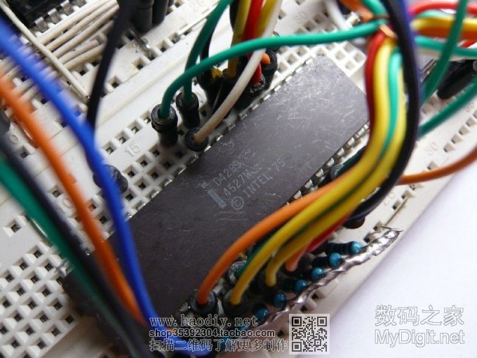 【超级复古DIY】intel 4004最小系统 【超级复古DIY】intel 4004最小系统