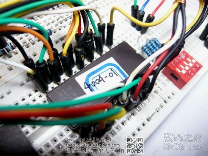 【超级复古DIY】intel 4004最小系统 【超级复古DIY】intel 4004最小系统
