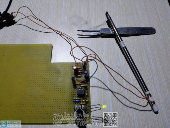 废物利用篇;垃圾废品原件变身白菜白光控制板、今天做个N沟道MOS管控制板 废物利用篇;垃圾废品原件变身白菜白光控制板、今天做个N沟道MOS