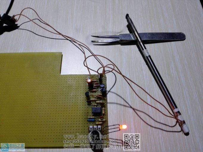 废物利用篇;垃圾废品原件变身白菜白光控制板、今天做个N沟道MOS管控制板 废物利用篇;垃圾废品原件变身白菜白光控制板、今天做个N沟道MOS