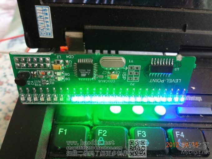 自制音乐电平指示,资料将全部共享,将会限量发布PCB空板子,有