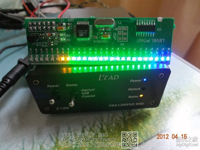 自制音乐电平指示,资料将全部共享,将会限量发布PCB空板子,有