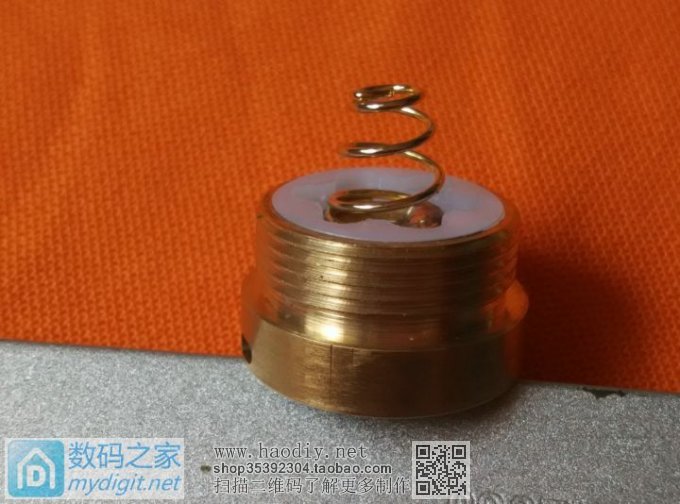 仿造数码之家魅色小直手电---土豪金滚花版(附完整过程图解)