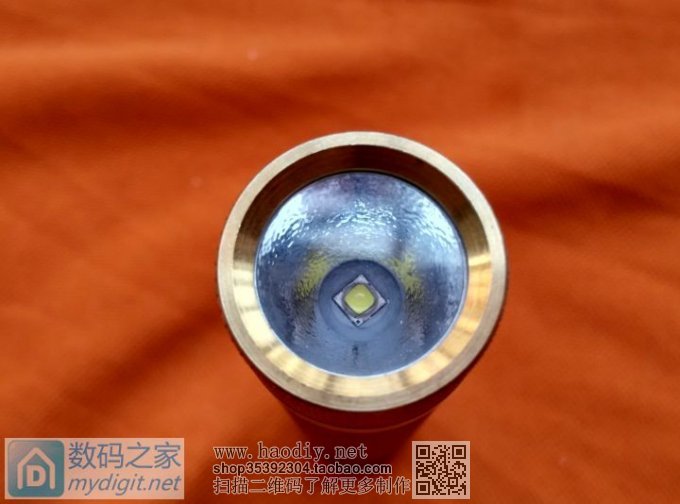 仿造数码之家魅色小直手电---土豪金滚花版(附完整过程图解)