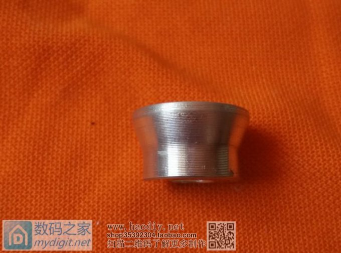 仿造数码之家魅色小直手电---土豪金滚花版(附完整过程图解)