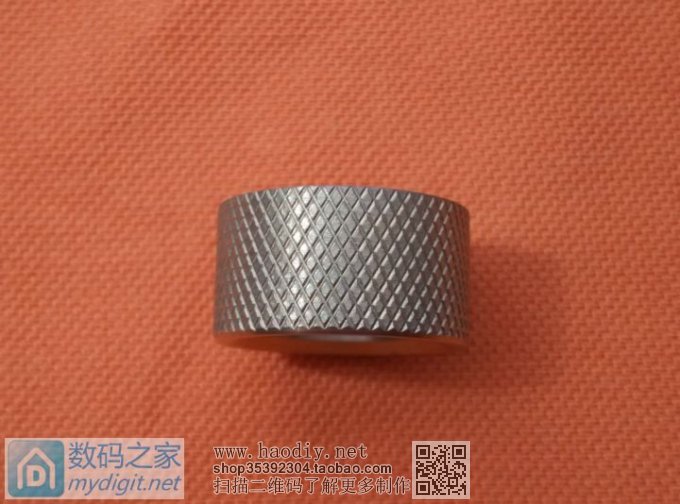 仿造数码之家魅色小直手电---土豪金滚花版(附完整过程图解)