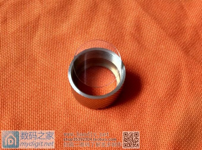 仿造数码之家魅色小直手电---土豪金滚花版(附完整过程图解)