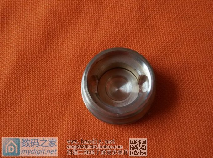 仿造数码之家魅色小直手电---土豪金滚花版(附完整过程图解)